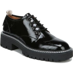 Franco Sarto Black Platform Oxfords